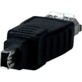 thumbnail image 1 of QVS CC1394B-FM i.Link 6-Pin Female to 4-Pin Male Firewire Adapter, 1 of 2