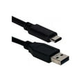 thumbnail image 1 of QVS CC2231B-4M 4M USB-C to USB-A Supre Speed 10GBPS 60WATT Sync & Power Cable, 1 of 5