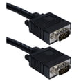 thumbnail image 1 of QVS CC388B-35 35 ft. Premium VGA HD15 Male to Male Tri-Shield Black Cable, 1 of 1