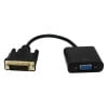 QVS DVI to VGA Active Video Converter, Black - Walmart Business Supplies