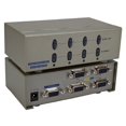thumbnail image 1 of QVS MSV604P4PC 400 MHz 4 Port VGA Video Splitter & Distribution Amplifier with Port On & Off Switch, 1 of 1