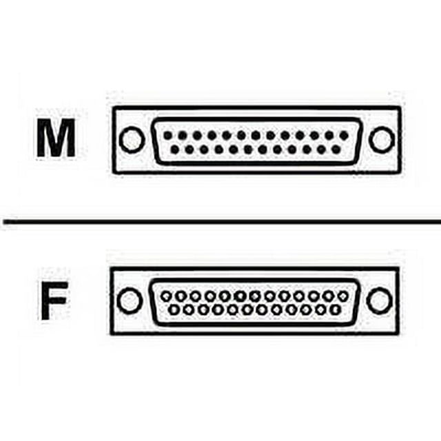 QVS PSDB25 DB25 Male to Female PortSaver for Parallel, Serial & SCSI