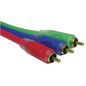 QVS RCA3V-06 6 FT Component Video Cable