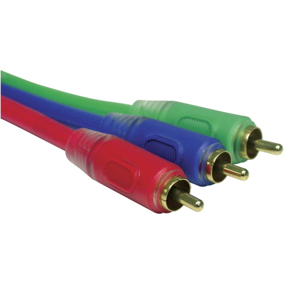 QVS RCA3V-06 6 FT Component Video Cable