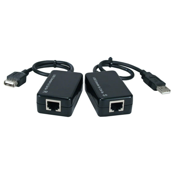 QVS USB CAT5/6 Active Repeater for Up to 165ft