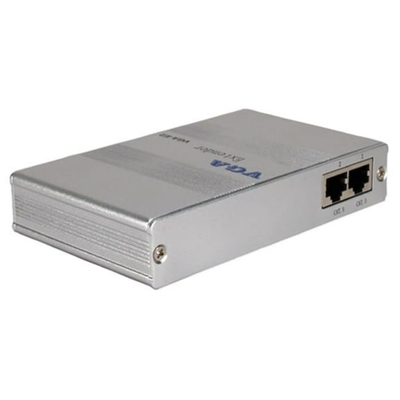 QVS VGA-C5EX2 2Port VGA & QXGA CAT5-RJ45 Extender System Transmitter Module with Local Port