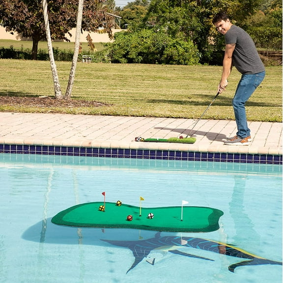 QW Big Sky Putting Green Golf Training Games Pong Style, Perfect for Golf Game Practice