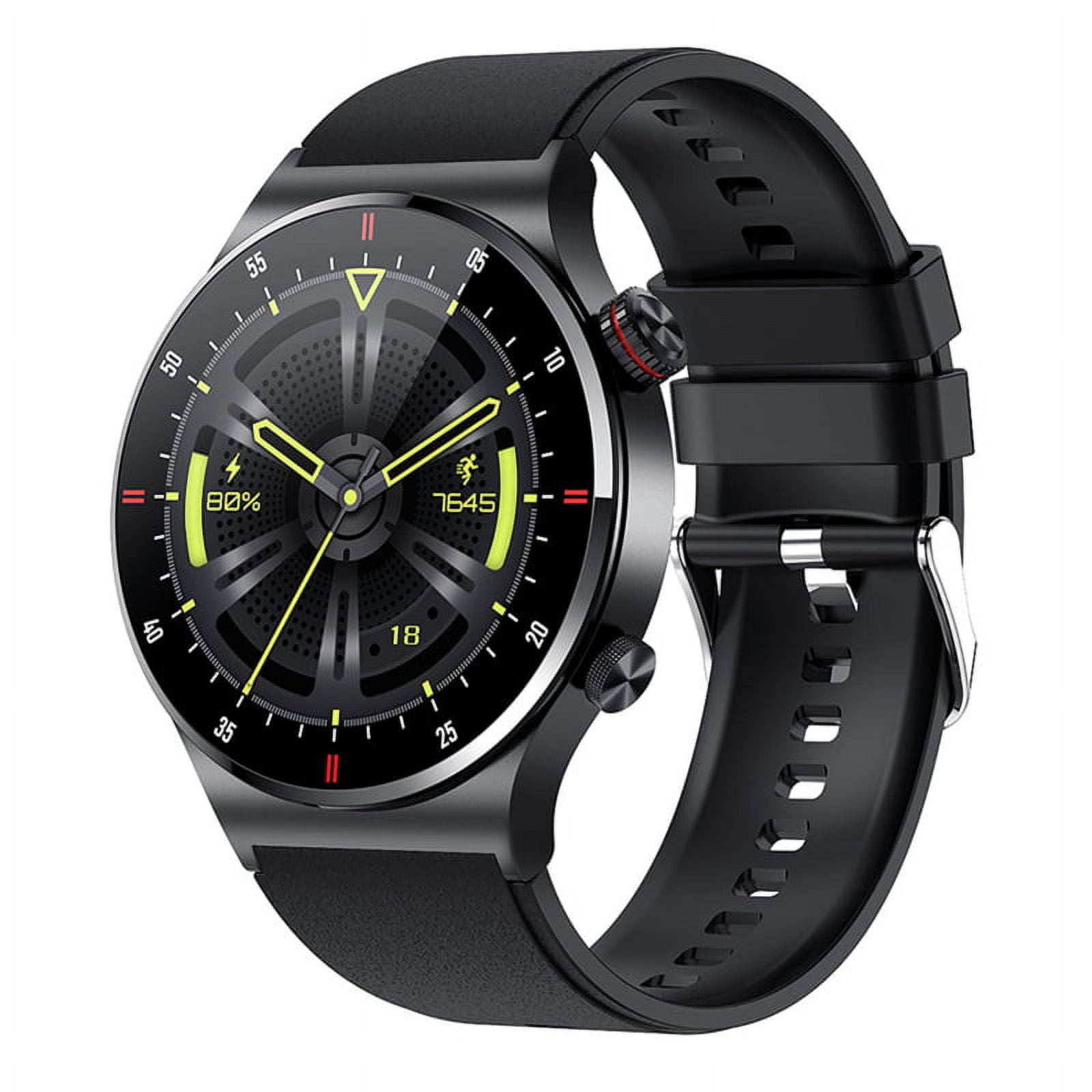 QW33 Smart Watch Multifunctional Health Monitoring IP67 Waterproof Casual BT Calling Smart Wristwatch for Daily Wear Walmart