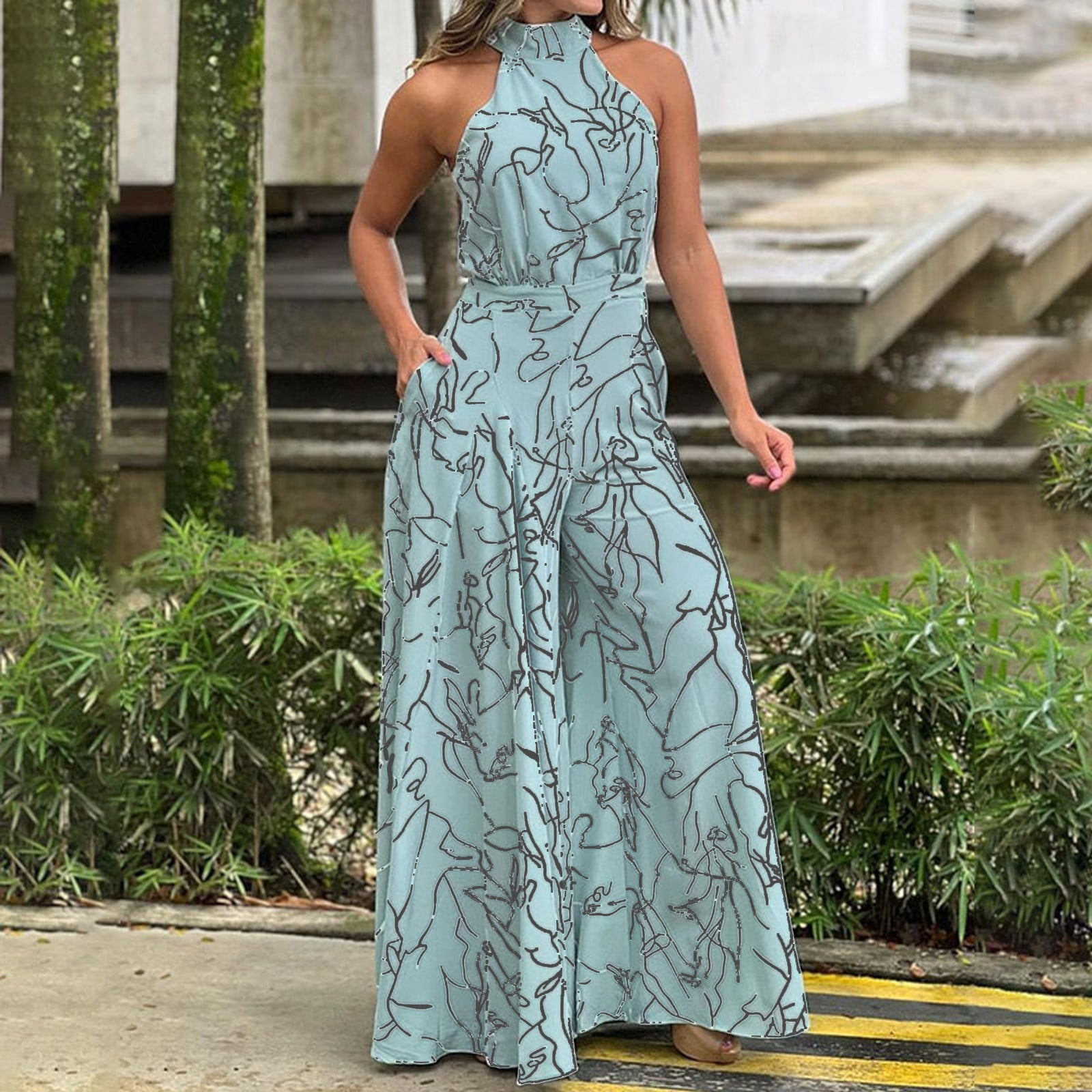 Pantsuit romper discount