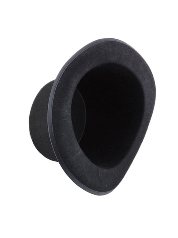 Black Magician Hat for Halloween Party Stage Performance Accessory One Size