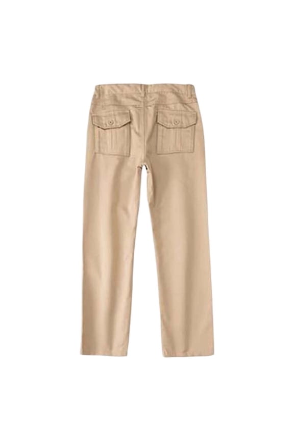 Boys Classic Straight Leg Dress Pants Back to School School Uniform Formal Trousers Size XL