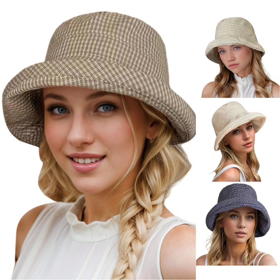 QWERTY Breathable Lightweight Sun Hat for Women Men Adjustable Comfort Outdoor Beach Travel Gardening