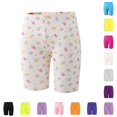 thumbnail image 1 of QWERTY Girls Summer Elastic Waist Shorts Back to School Casual Playground Recess Ready Bottoms Size 6-7 Years, 1 of 3