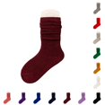 thumbnail image 1 of QWERTY Kids Soft Mid Crew Socks for Toddlers Boys Girls Everyday School Play Size 6-8 years, 1 of 5