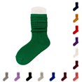 thumbnail image 1 of QWERTY Kids Soft Mid Crew Socks for Toddlers Boys Girls Everyday School Play Size 9-12 years, 1 of 5