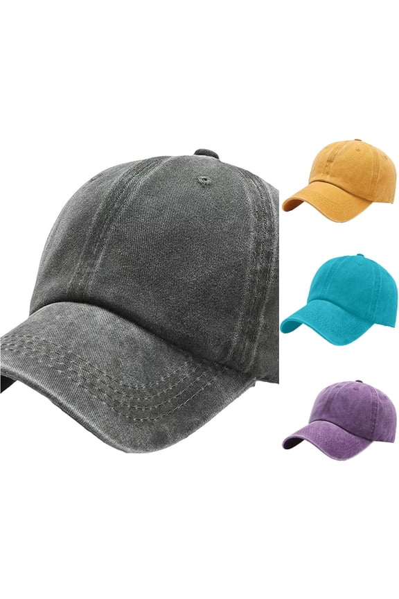 Vintage Japanese Style Baseball Cap Washed Soft Top Hat for Men Women Retro Outdoor
