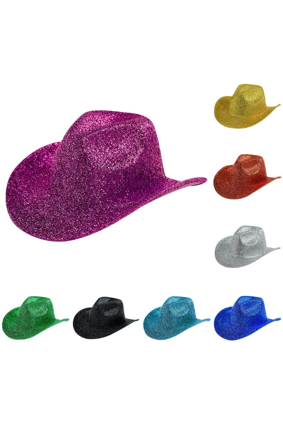Western Cowboy Jazz Hat Felt Wide Brim for Men Women Festival Party One Size