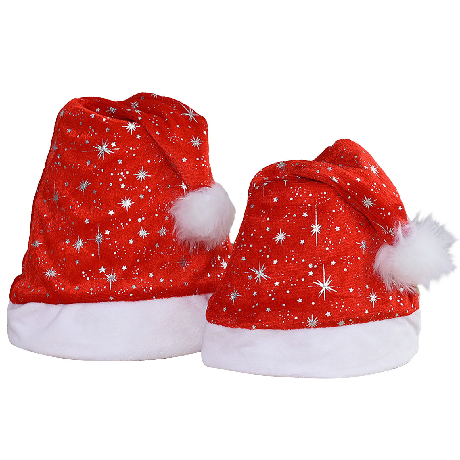 QWERTYU Adult Christmas Pompom Cap Children Ski Beanie Winter Hat for ...