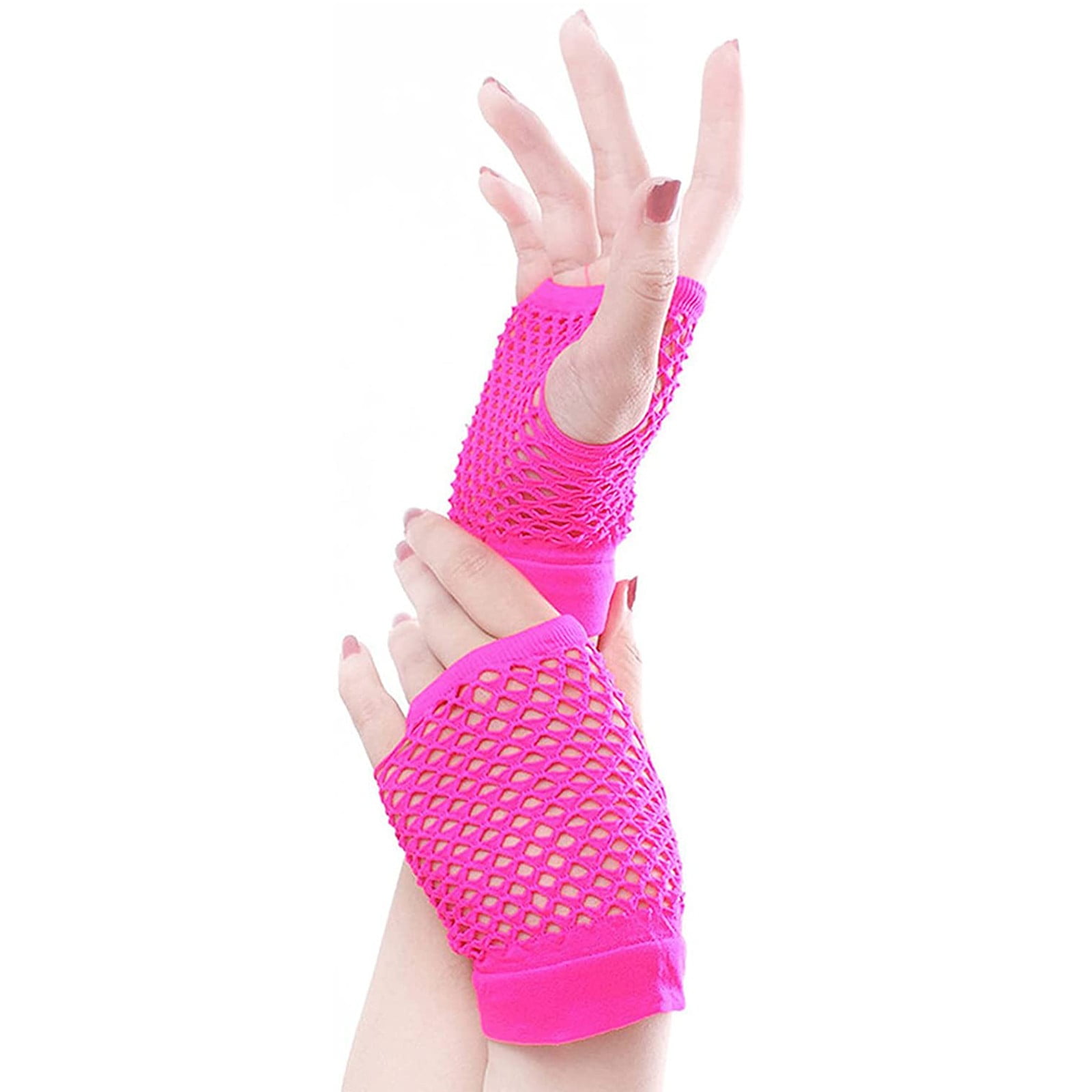 QWERTYU Long Black Summer Fingerless Glove for Women Fingerless Warm