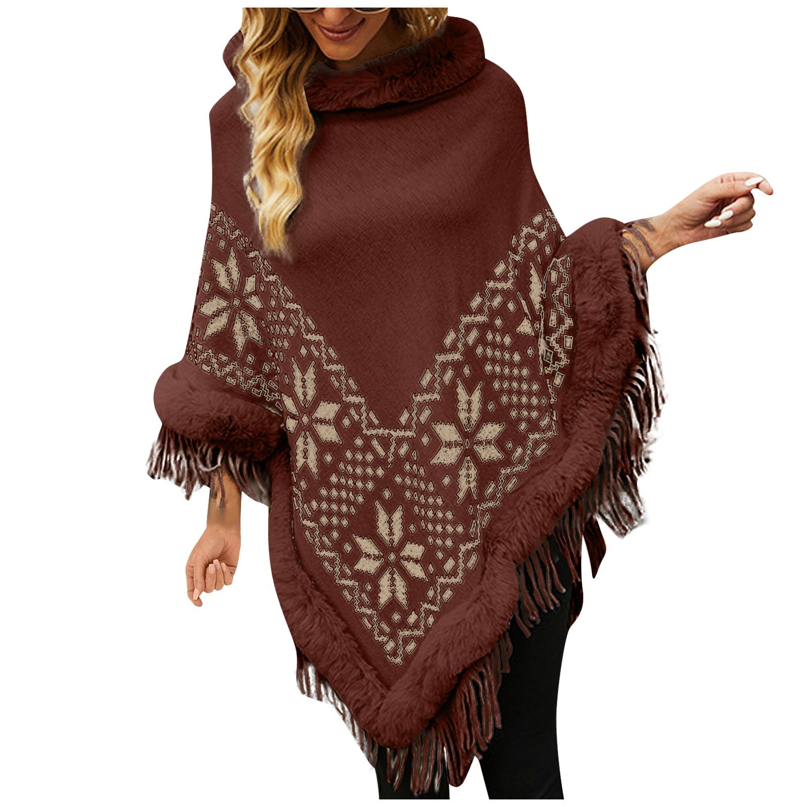 Dressy top ponchos shawls