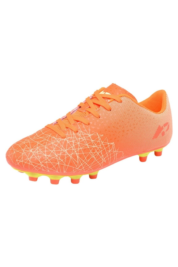 Boys Sneakers Outdoor Firm Ground Kids Soccer Cleats Athletic Football And Training Toddler Big Kid Sport Shoes 10 Years-10.5 Years