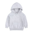 thumbnail image 1 of Sweatshirt For Teen Boys Toddler Pullover Children Solid Plus Babies Hooded Color Top Coat Tops Sweathirts 12 Months-24 Months, 1 of 7