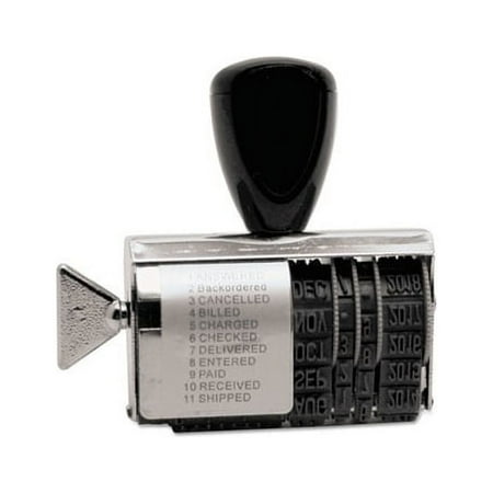 QWIKMARK, USST2754, 11-Message Phrase Date Stamp, 1 Each