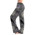 thumbnail image 1 of QWKLEAJ Halloween Pajama Pants Women Flannel Lounge Sleepwear Loose Fit Elastic Waist Long Trousers Holiday Party Casual Home Wear Cute Pumpkin Print Cozy Winter Bottoms, 1 of 5