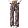 thumbnail image 1 of QWKLEAJ Halloween Pajama Pants Women Flannel Sleepwear Lounge Pants Loose Fit Elastic Waist Sleep Pants Holiday Party Casual Trousers Cute Pumpkin Ghost Print Nightwear, 1 of 6