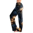 thumbnail image 1 of QWKLEAJ Halloween Pajama Pants Women Loose Fit Elastic Waist Lounge Sleepwear Holiday Party Casual Long Trousers Novelty Print Bottoms Comfy Home Wear Festive Themed Cozy Legging Style, 1 of 5