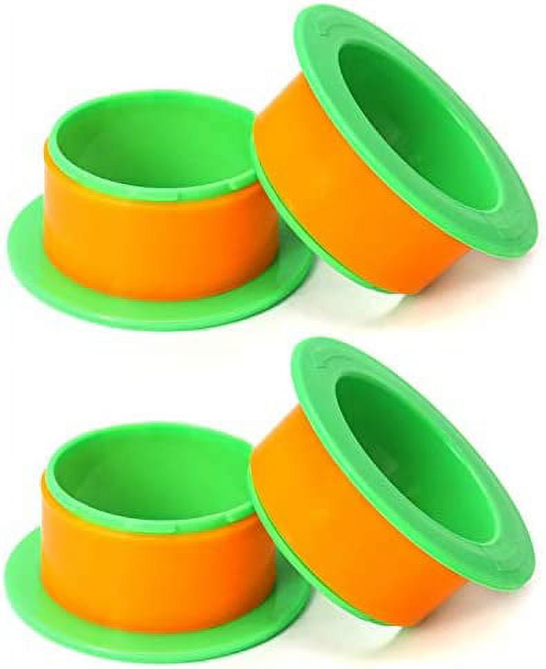 QWORK 2 Pairs Stretch Hand Saver Wrap Dispensers, Manual Film Puller