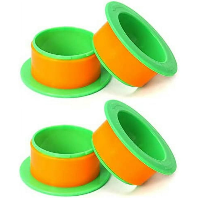 QWORK 2 Pairs Stretch Hand Saver Wrap Dispensers, Manual Film Puller