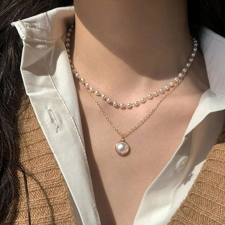New wear With Anything Pearl Necklace Pearl Choker baroque 