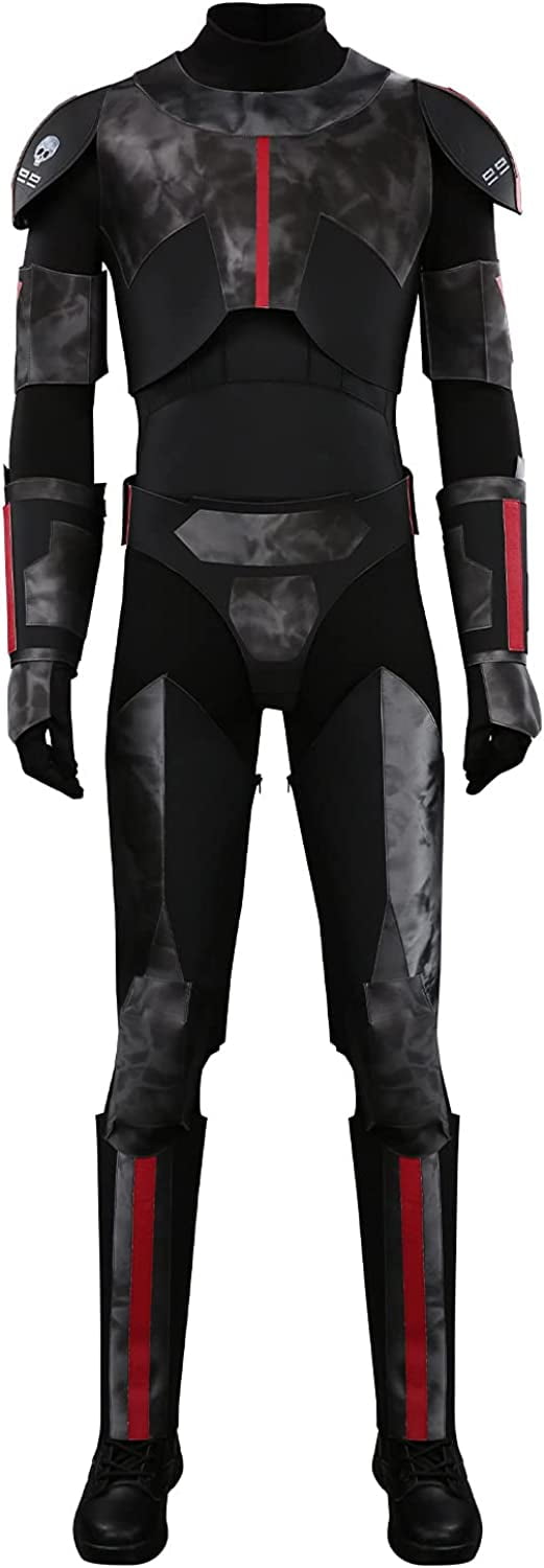 QWZNDZGR Bad Batch Hunter Costume, The Black Series Captain Cosplay