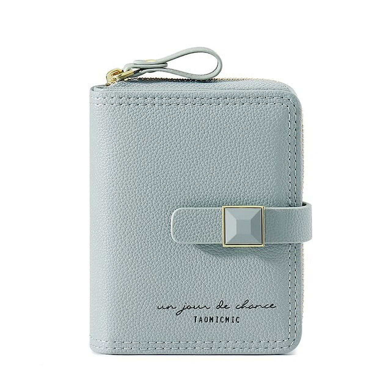 QWZNDZGR Designer Wallets Famous Brand Women Wallet Lady Short Handbag  Portable Bag Coin ID Card Bag PU Leather Wallet Hot Selling