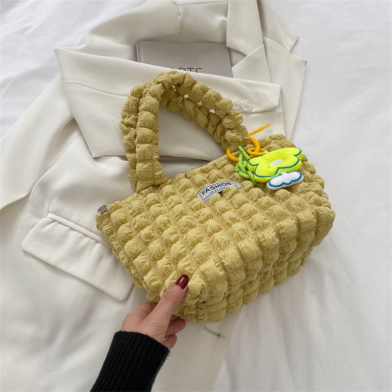 QWZNDZGR Flower Handbag Female 2022 Summer New Japanese And Korean