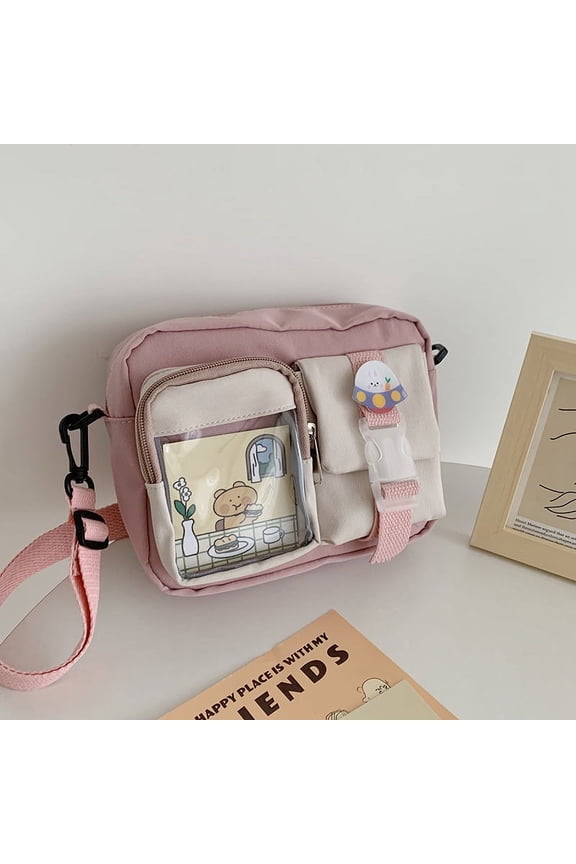 In The Spring Of 2022, The Japanese Department Harajuku College's Lovely Girl Student's Cross-Body Bag, Female Korean INS Campus Fashion List