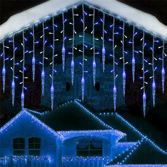 QWZNDZGR LED Curtain Garland on The Window USB Power Fairy Lights Festoon with Remote New Year Garland Led Lights Christmas Decoration