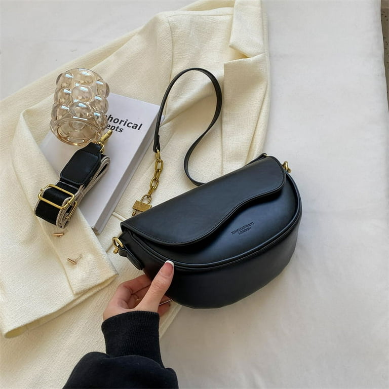 2 Packs Universal Replacement Shoulder Straps, AFUNTA 57 59 Adjustable  Bag Belts with Metal Swivel Hooks for Luggage Duffel Bag Laptop Case -  Black