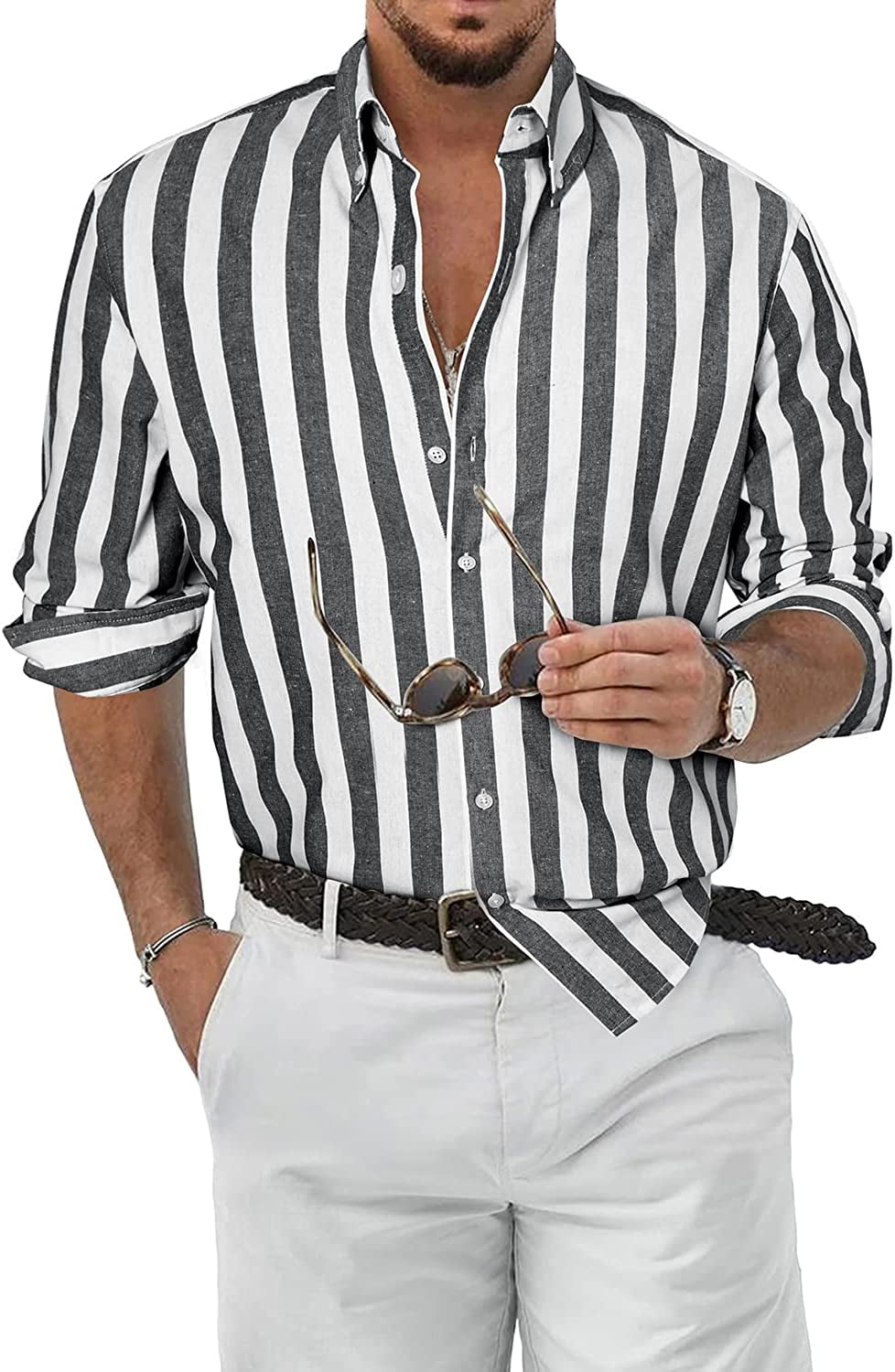 Chambray shirt hotsell business casual