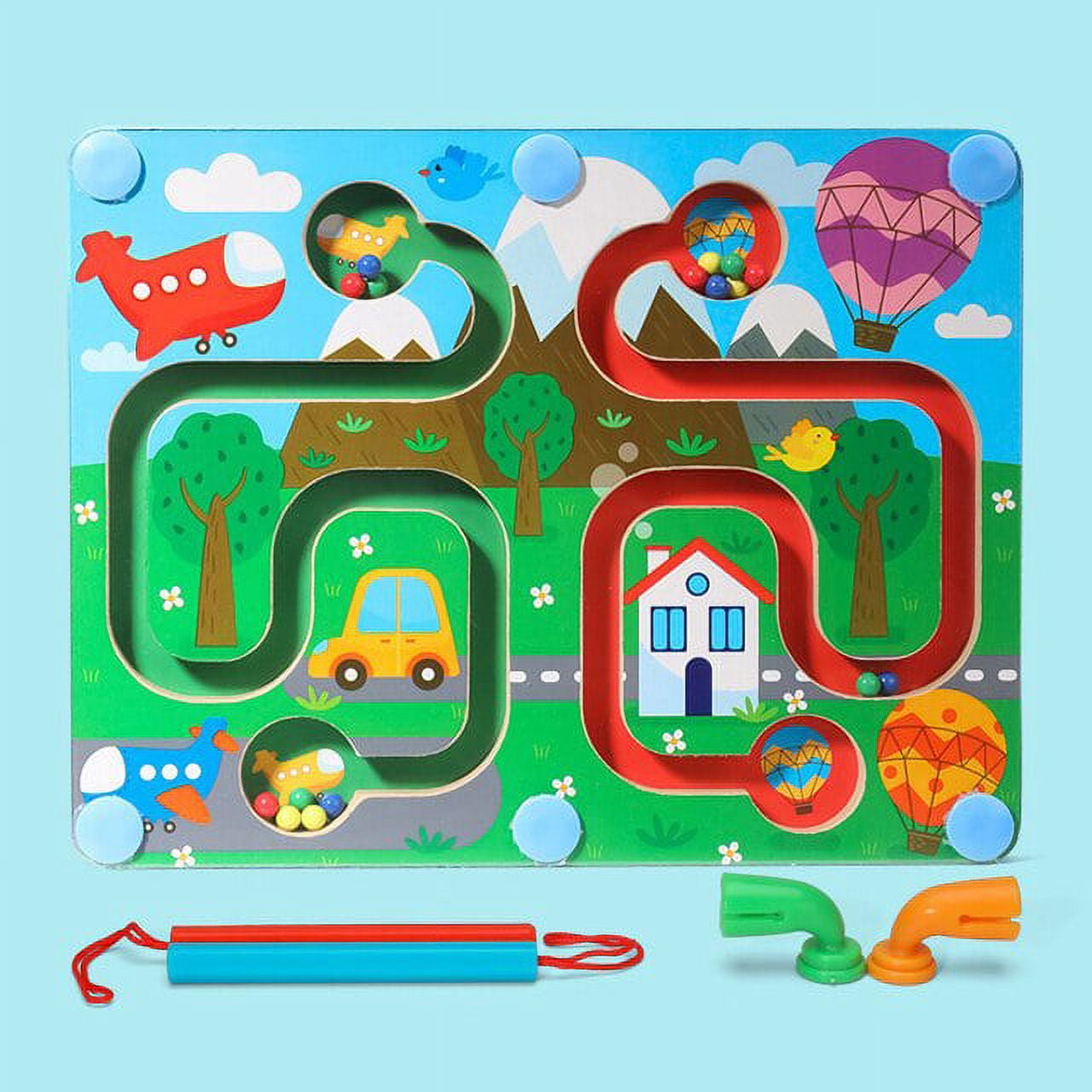 Maze Puzzle Toys for Baby, Training Concentration, Brinquedos