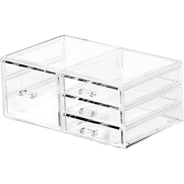 QWZNDZGR Office Organization And Storage With 4 Drawers Office Desktop