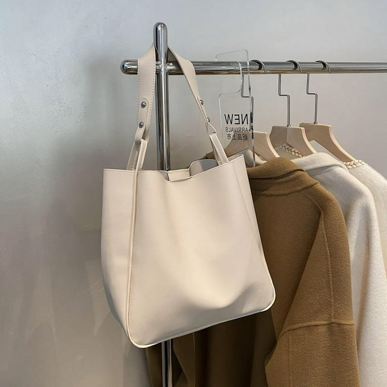  Casual Leather Messenger Bag Large Capacity Handbag Fashion  Womens Bag Shoulder Bag (Dark Gray, One Size) : Clothing, Shoes & Jewelry