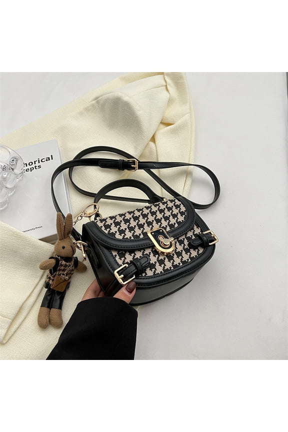 Small Design Fashion Bag Women's Early Spring 2023 New Retro Simple Shoulder Bag Leisure Commuter Messenger Bag