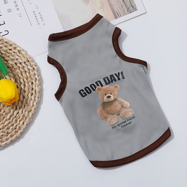 Summer Dog Clothes Breathable Basketball Jersey Puppy Cats Vest  Quick-drying Chihuahua Pug Sport Shirts Pets T-shirt Costume