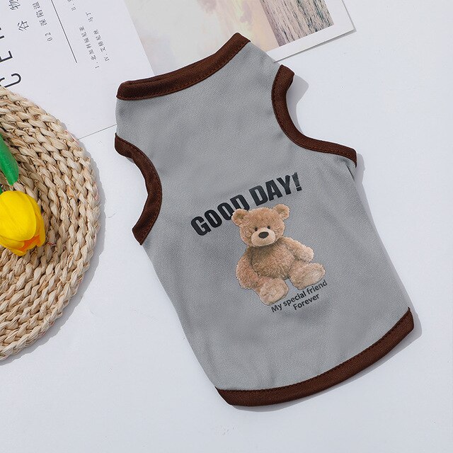 Summer Dog Clothes Breathable Basketball Jersey Puppy Cats Vest Quick  Drying