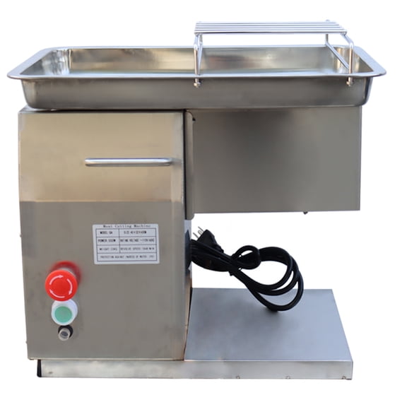 QX Stainless Steel Meat Cutting Machine Meat Slicer Electric Meat Cutter with 9mm Blade