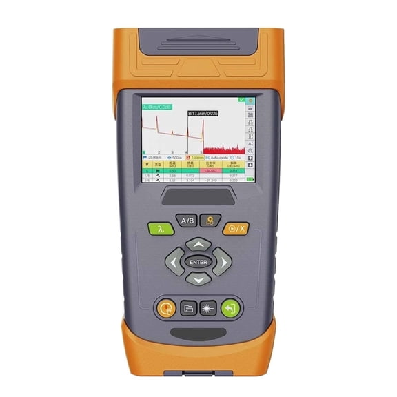 QX55-S SM OTDR 1310/1550nm 32/30dB Multifunction Integrated VFL 5MW Touch Screen Optical Time Domain Reflectometer ,Accurate