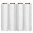 thumbnail image 1 of QXDRAGON 18" x 1500' 80 Gauge 4-Roll Pallet Wrap Stretch Film Hand Shrink Wrap 1500FT, 1 of 9