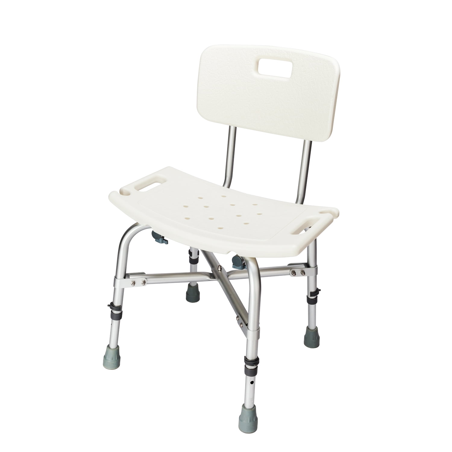 QXDRAGON Bathroom Safety Shower Tub Bench Chair with Back, White